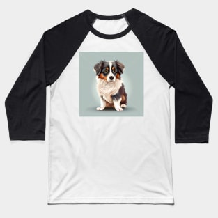 Daisy the Australian Shepherd Baseball T-Shirt